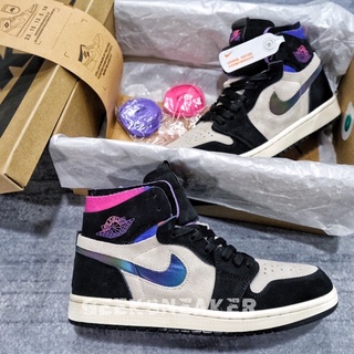 [GeekSneaker] Phiên bản Chuẩn Xác - Giày Sneaker Cổ Cao Jordan 1 Zoom Air CMFT PSG Paris Saint-Germain