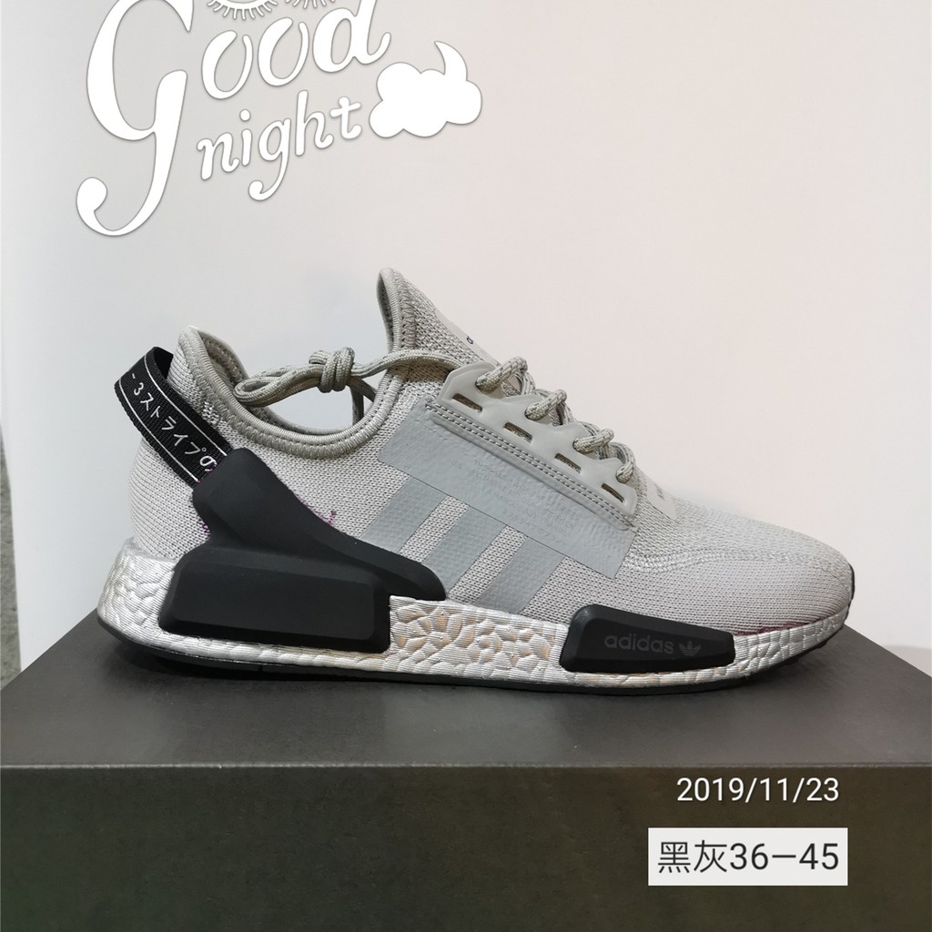 Giày Chạy Bộ Thể Thao unisex Siêu Nhẹ Thoáng Khí Thoải Mái A11das NMD R1 V2 Boost