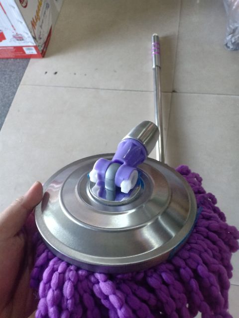 Cây lau nhà 360 độ inox 304 cao cấp hiệu Megahome bảo hành 12 tháng