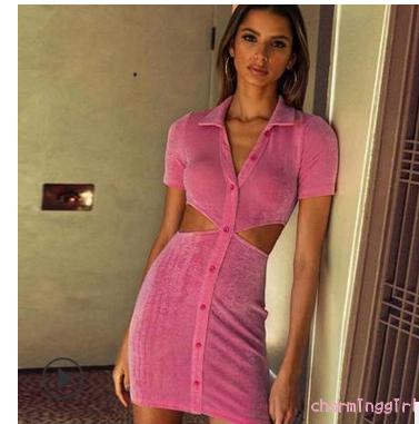 Đầm Ôm Dáng Tay Ngắn Thời Trang Dành Cho Nữ