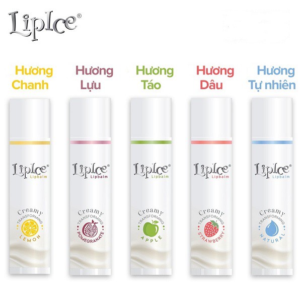 Son dưỡng môi LipIce Lipbalm 4.3g - 5 mùi