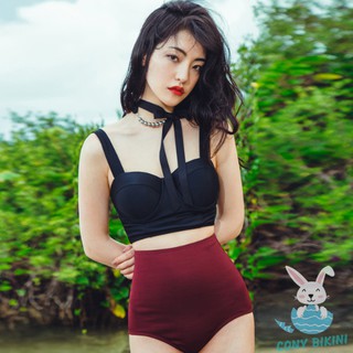 Bộ Đồ Bơi Đi Tắm Biển Nữ Bikini 2 Mảnh (1 Set Áo Bra Và Quần Lót) 1908 II NAM CONY
