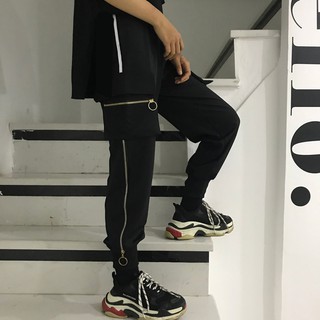 🔥 Quần Jogger Unisex khoá zip