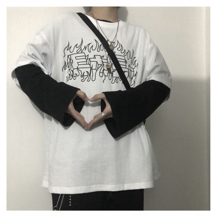 Áo Thun Tay Lỡ Nam Nữ Form Rộng Unisex Ulzzang Cá Tính