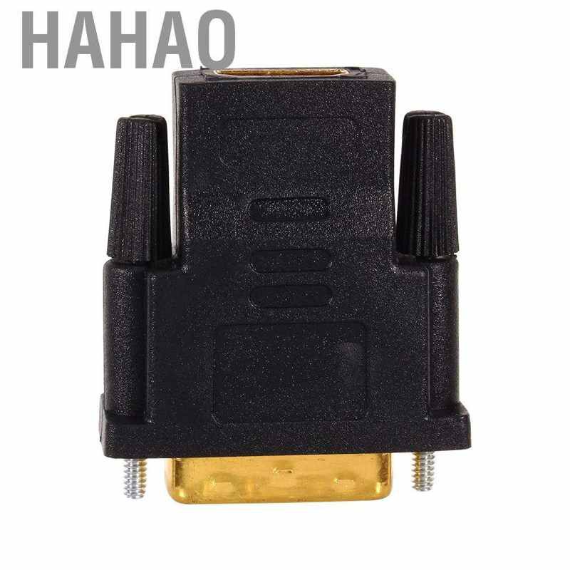 Hot sale Hahao Converter For Digital HDTV LCD DVI 24+1 Male to HDMI Female PC Cable Adapter