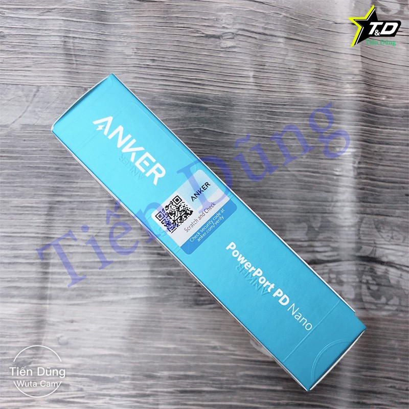 Sạc nhanh Anker PowerPort PD Nano 18W A2716 cổng USB-C