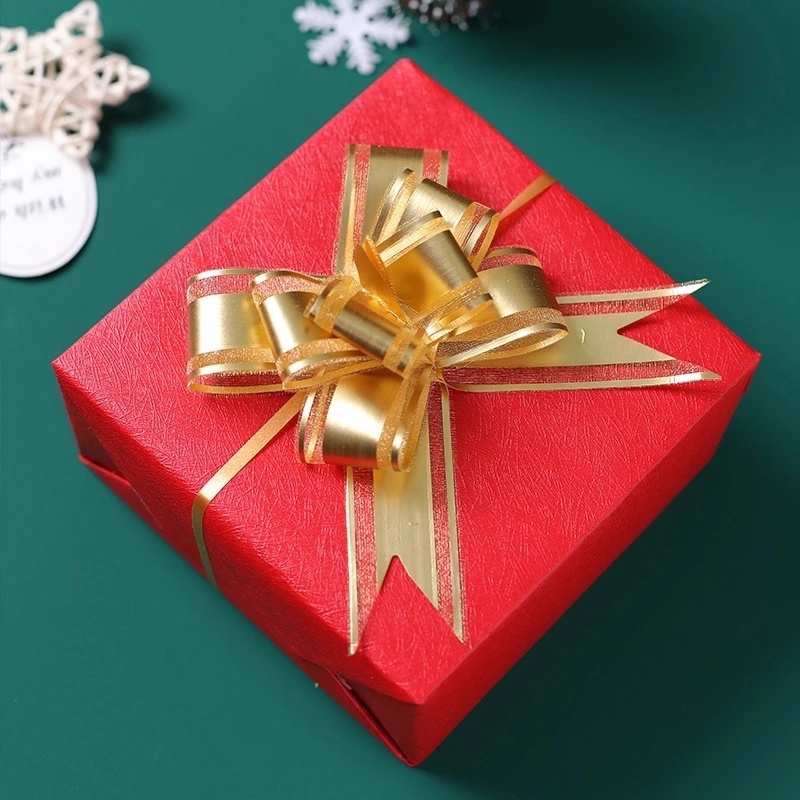 Set 10 nơ ruy băng trang trí cây thông Noel