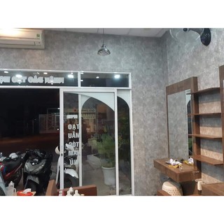 Giấy dán tường màu xi măng (decan dán tường giả xi măng)