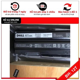 [BH12TH] 💖 Pin(Battery) Dell Latitude E6540 E6440 E5530 E5430 E6520 E6420 N3X1D New Original