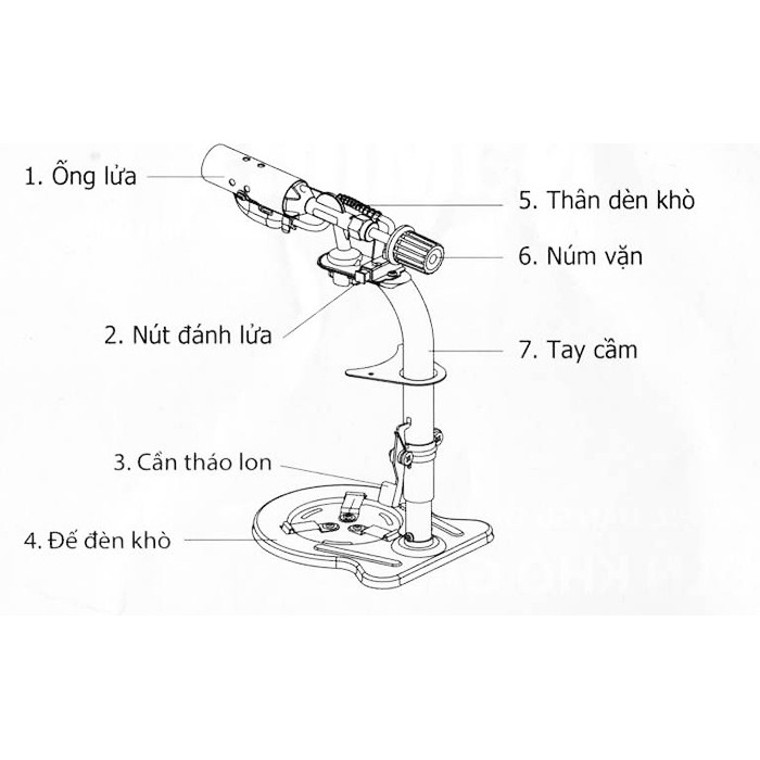 Đèn khò gas Namilux NA-191SP