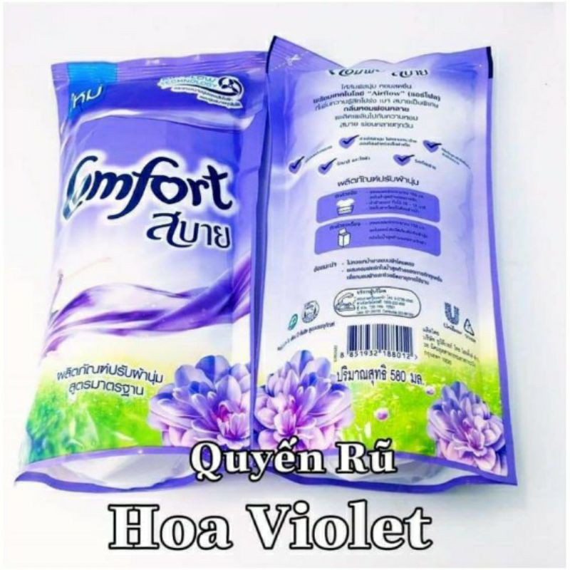 Nước sả vải Comfort Thái Lan 580ml ( Được Lựa Màu )