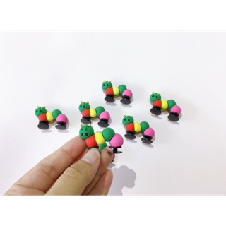 Jibbitz/ sticker/ charm hình 3d gắn dép sục, dép crocs