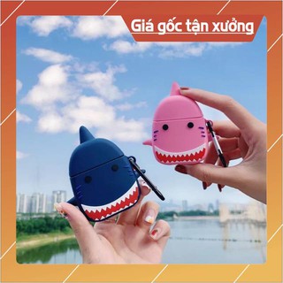 Vỏ bảo vệ đựng tai nghe Airpod 1/Airpod 2/Airpod pro mẫu đẹp hình cá mập