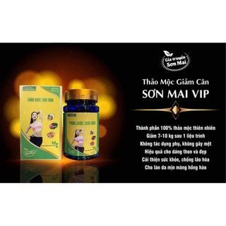 Giảm cân Sơn Mai vip Sỉ 3 hộp vip 90 viên