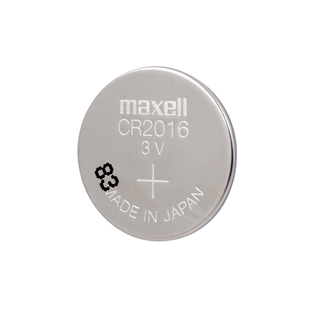 Pin Maxell Lithium CR2016 / CR 2016  3volt - Chính hãng Sản Xuất Nhật Bản