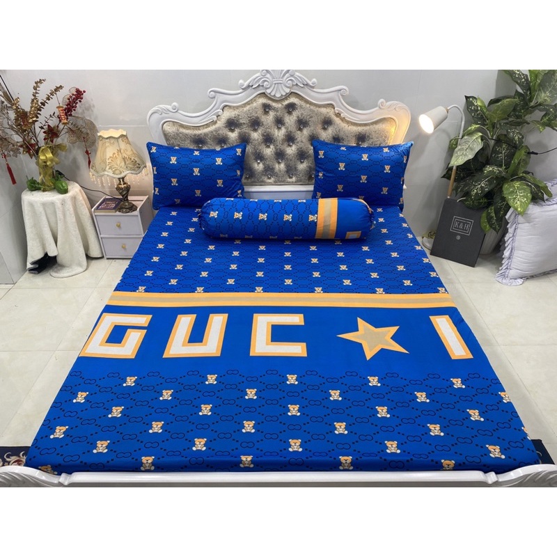 Bộ drap thun hàn quốc 4 món mát mịn