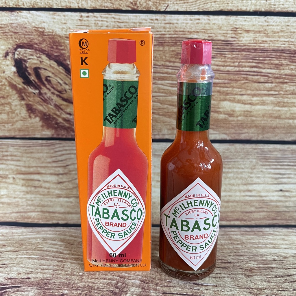 Tương ớt Tabasco sauce chai thủy tinh 60ML [HÀNG MỸ]