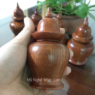 Lọ tăm gỗ Hương_Lọ đựng tăm gỗ Hương mẫu độc đáo