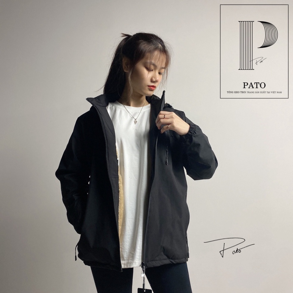 Áo gió lót lông nam nữ thể thao, bên trong lớp lông vàng loại siêu đẹp, siêu bền, ảnh do shop chụp AGD.N15 | BigBuy360 - bigbuy360.vn
