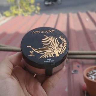 (BILL US) Bột highlight Wet N Wild Megaglo Loose Highlighting Powder 398A Hustle and Glow