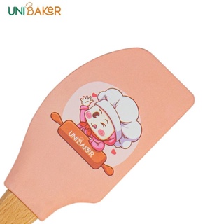 Cây vét bột Silicon Unibaker (giao màu ngẫu nhiên)