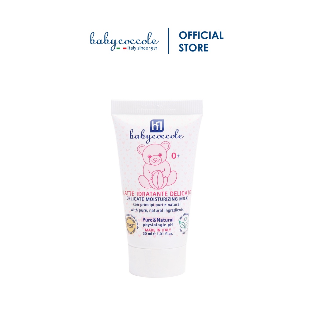 BABYCOCCOLE - Sữa dưỡng ẩm chiết xuất hạnh nhân Babycoccole 30ml