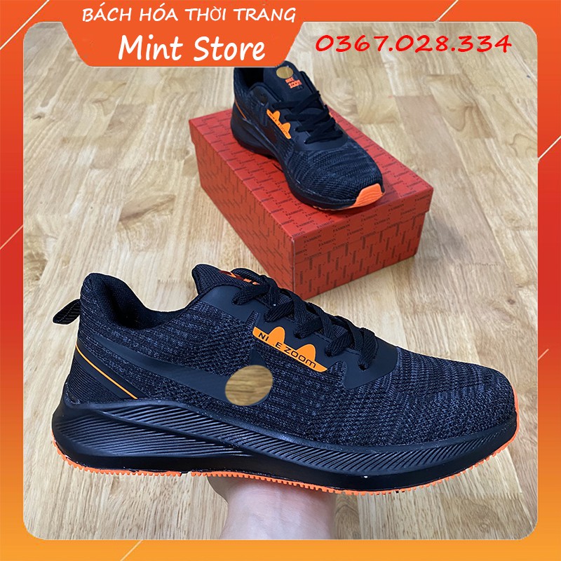 GIÀY NAM NK ZOOM KIỂU DÁNG THỂ THAO ĐẾ NHẸ ÊM THÍCH HỢP CHẠY BỘ, TẬP GYM, ĐI LÀM G 105 | BigBuy360 - bigbuy360.vn