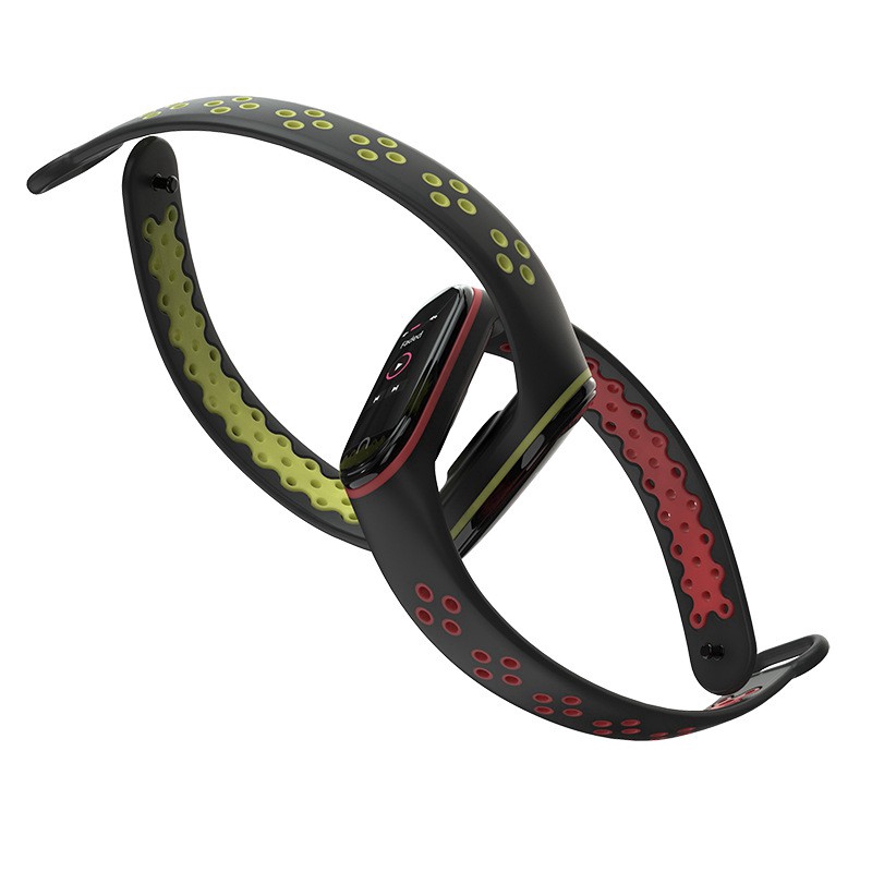 Dây đeo Silicon thay thế cho đồng hồ for Xiaomi Miband 4/3 chất lượng cao