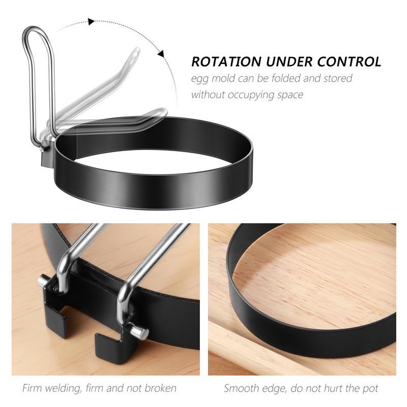 Khuôn Chiên Trứng Chống Dính Đa Năng Có Tay Cầm Tiện Lợi