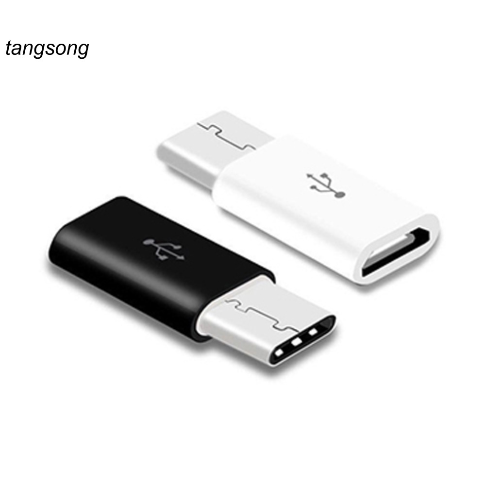 Set 2 đầu chuyển đổi dữ liệu Micro USB 2.0 5Pin Female sang USB Type C 3.1 Male | BigBuy360 - bigbuy360.vn