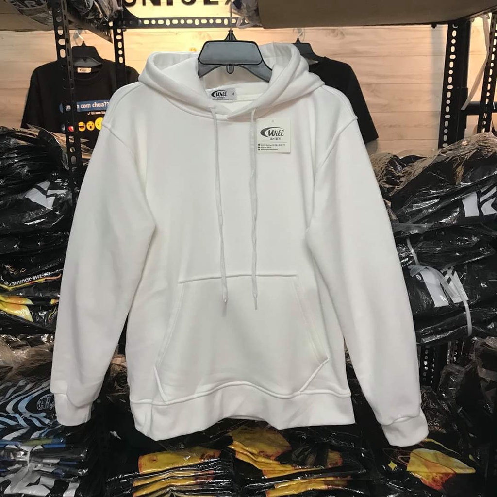 { Ảnh Thật }Áo Hoodie Trơn Nam Nữ Basic Nỉ Ngoại Mềm Mịn Thoáng Khí Thoải Mái Hoạt Động Trẻ Trung | BigBuy360 - bigbuy360.vn