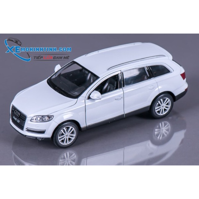 Xe Mô Hình Audi Q7 1:24 Welly (Trắng)