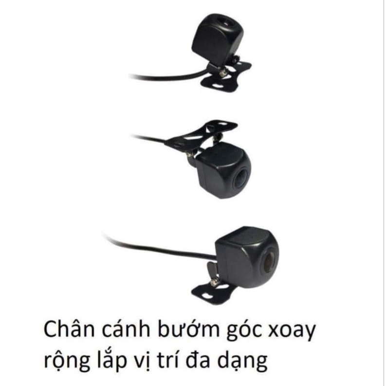 Camera lùi ô tô AHD 720p 4k cho màn hình Android góc rộng siêu nét, cánh bướm
