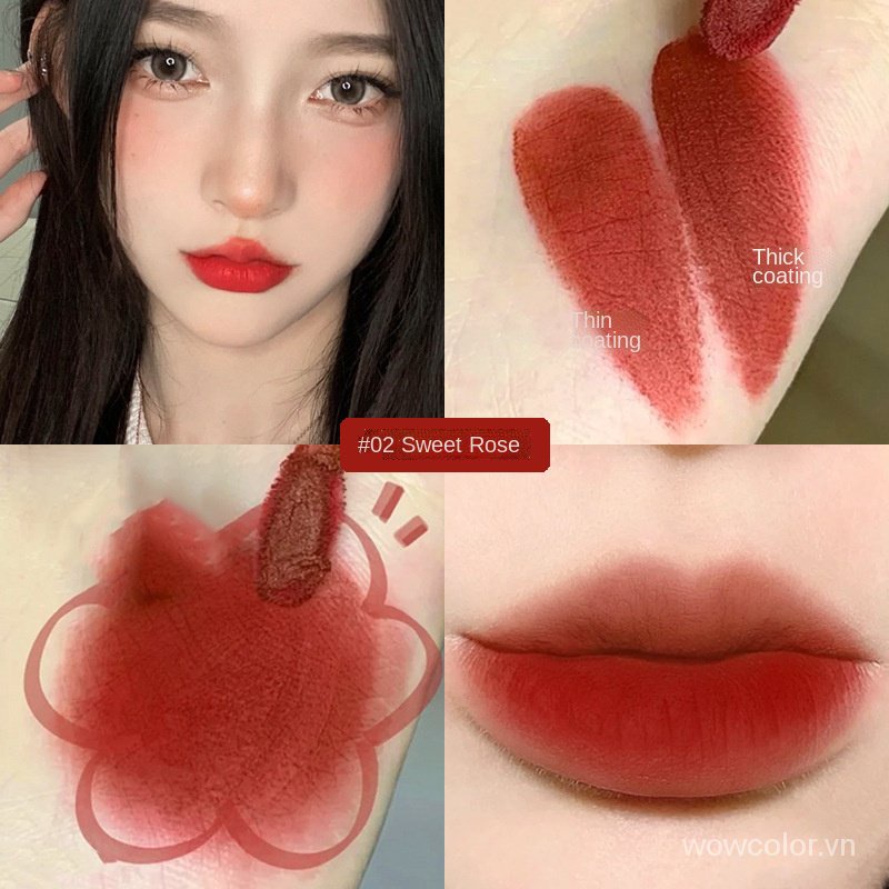 [Hàng mới về] Son môi JOCO chống thấm nước độc đáo cao cấp 6 màu tùy chọn