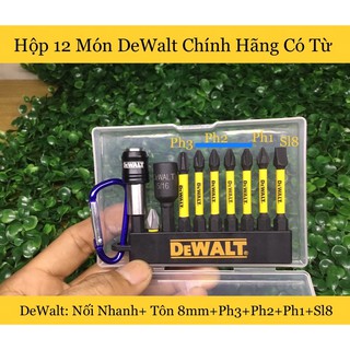 Bộ Mũi Vít 12 Món DeWalt Chính Hãng Có Từ