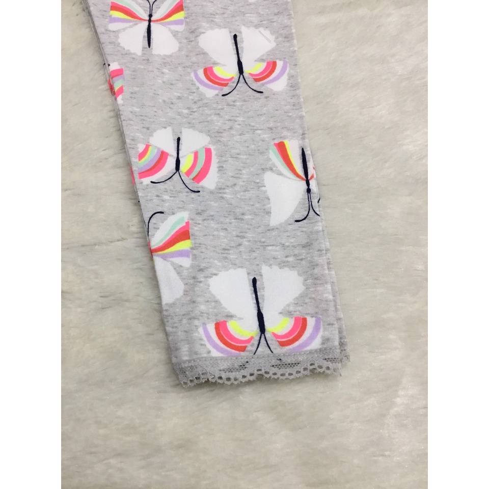 Quần Legging, quần thun ôm họa tiết cho bé gái từ 8 đến 23 kg