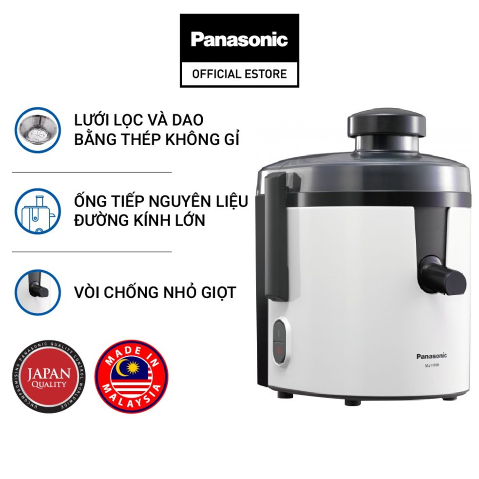 [Mã ELPANA4S giảm 10% đơn 500K]Máy Ép Trái Cây Panasonic MJ-H100WRA - Hàng chính hãng