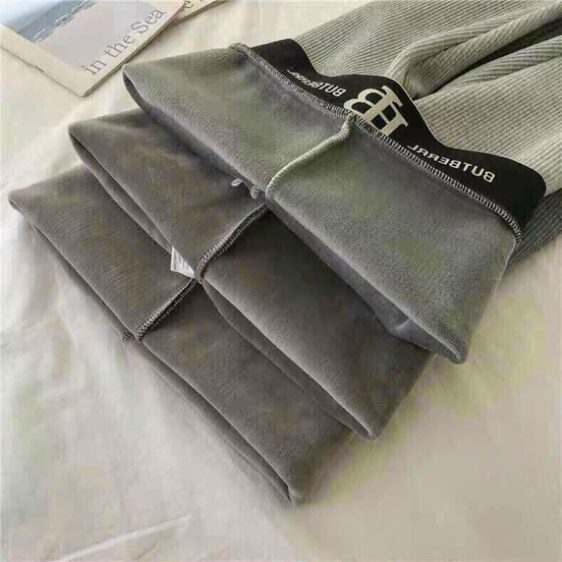 QUẦN LEGGING LÓT LÔNG CẠP CHỮ B