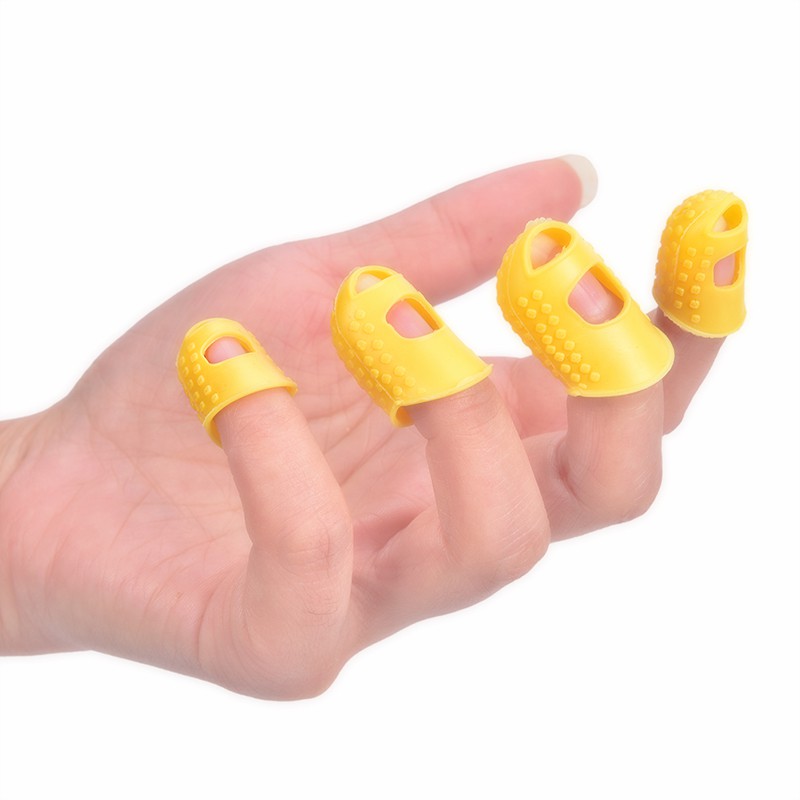 Set 4 Dụng Cụ Bảo Vệ Ngón Tay Khi Chơi Đàn Guitar / Ukulele