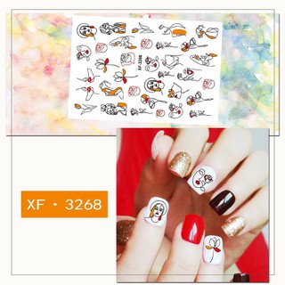 Bộ sticker dán móng tay