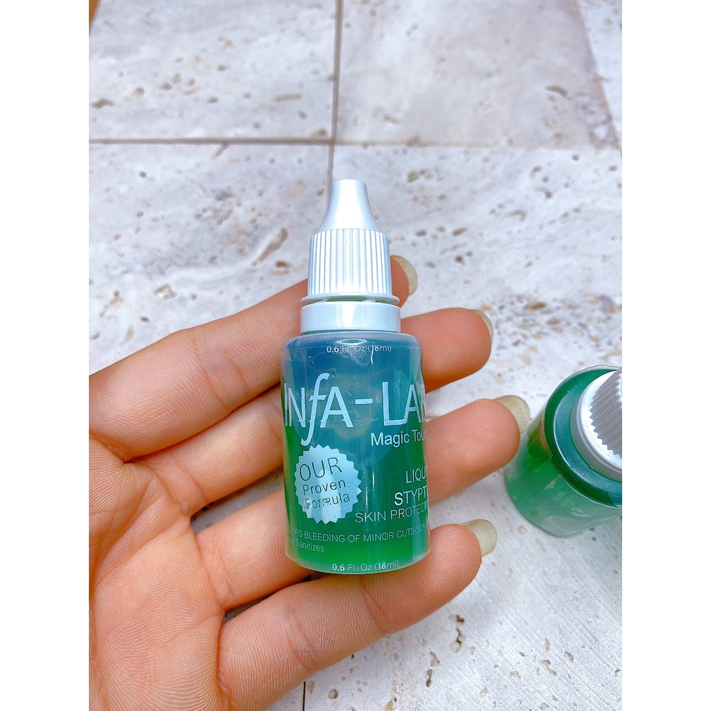 Dung Dịch Cầm Máu Infa-lab Chính Hãng Nhập Khẩu Từ Mỹ Cầm Máu Nhanh Trong Vòng 3s Chai 15ml - Chuyên Mi Nail