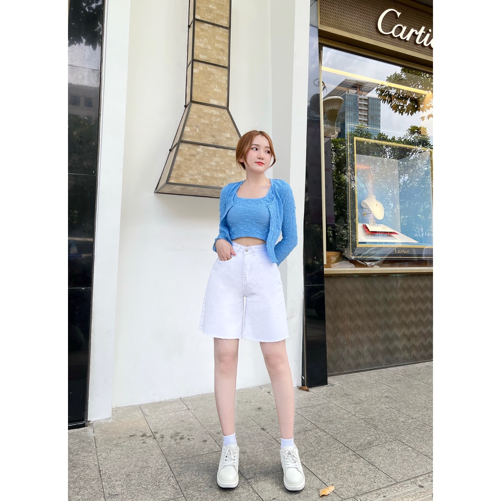 [VIDEO+FREESHIP ] QUẦN JEANS NGỐ LỬNG NỮ FORM RỘNG LAI TUA MÀU TRẮNG CAO CẤP MỀM MỊN DÀY DẶN PHÁ CÁCH HADI SIÊU ĐỈNH