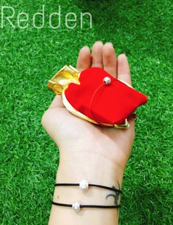 SỢI CHỈ ĐỎ/ĐEN CHARM BẠC/MẠ VÀNG