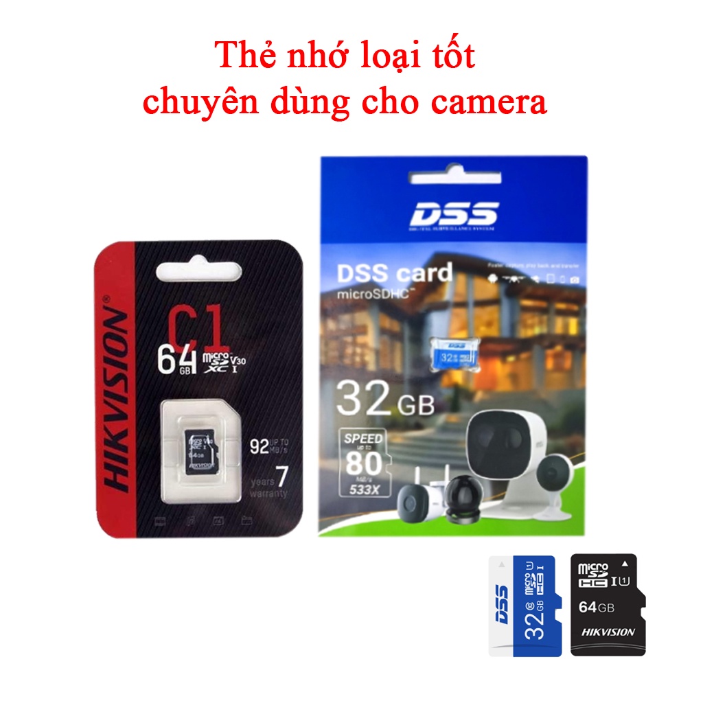 Thẻ nhớ 32GB/64GB/128GB chính hãng, chuyên dùng cho camera , điện thoại, máy ảnh