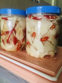 [700g] Măng Ngâm Giấm Ớt (Túi zip bạc)