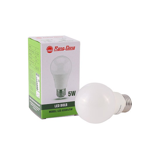 Bóng đèn LED Rạng Đông  3W 5W 7W 9W 12W ánh sáng trắng  vàng Bảo hành chính hãng 1 năm