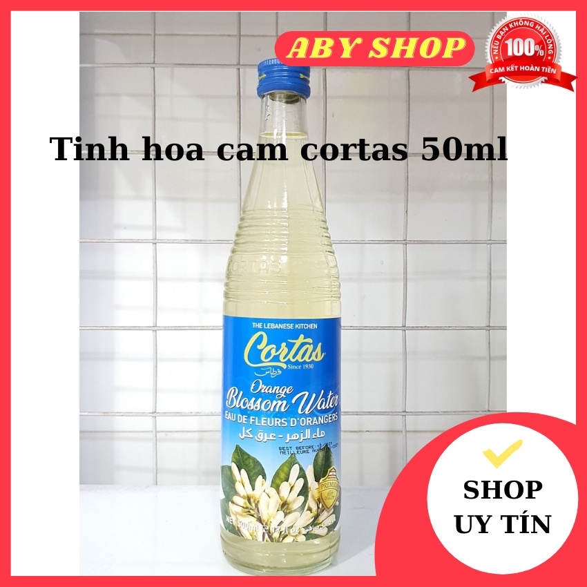 Tinh hoa cam cortas 50ml ⚡ GIÁ SỐC ⚡ tinh hoa cam giúp cho bánh có mùi hoa cam thơm ngọt