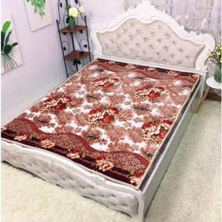 Thanh lý Thảm Nỉ Trải Giường,Thảm Nỉ Hoa Văn 1M6X2M,Thảm Trải Cực Ấm 2021,TN1249