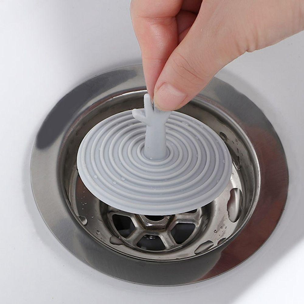 Nắp Đậy Cống Thoát Nước Sàn Nhà Tắm / Nhà Bếp Hình Tròn Bằng Silicone