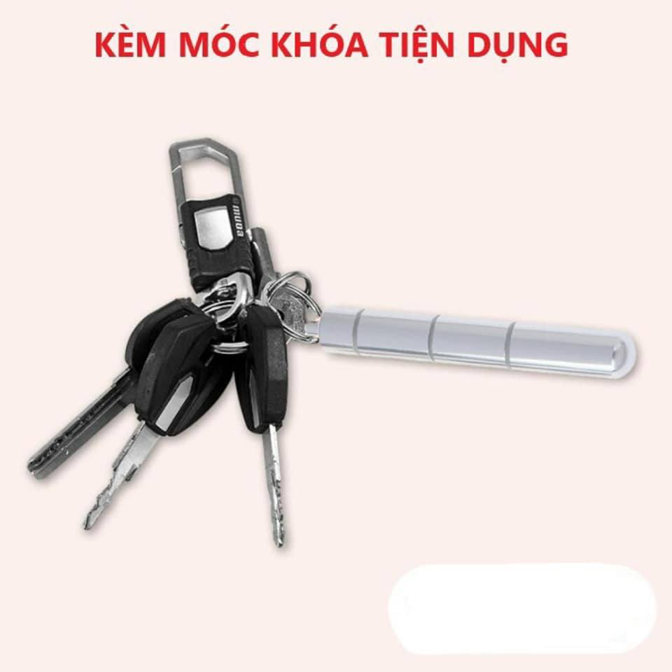 Bộ dụng cụ lấy ráy tai 6 món bằng kim loại không rỉ cao cấp có thể treo như móc khóa tiện lợi